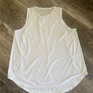 lululemon athletica White Muscle Tee